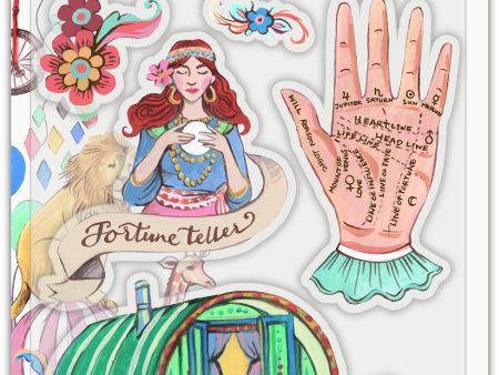 Circus - Stamp Set - Fortune Teller Fashion