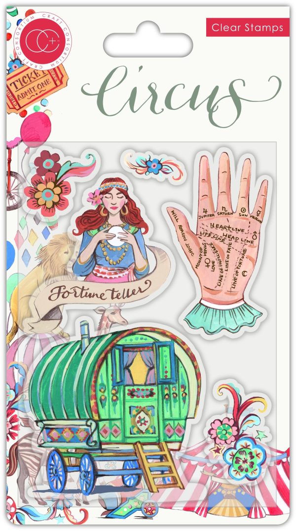 Circus - Stamp Set - Fortune Teller Fashion