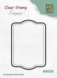 Clear Stamp Frame Rectangle 2 x 3 inches Cheap