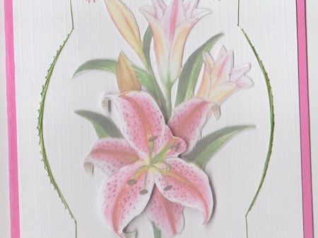 Laura s Design Digital Embroidery Pattern - Vase Fashion