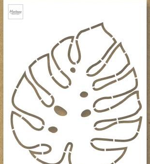 Craft Stencil Monstera Leaf Sale