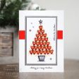 Woodware Clear Singles Heart Tree 4 in x 6 in Stamp Sale