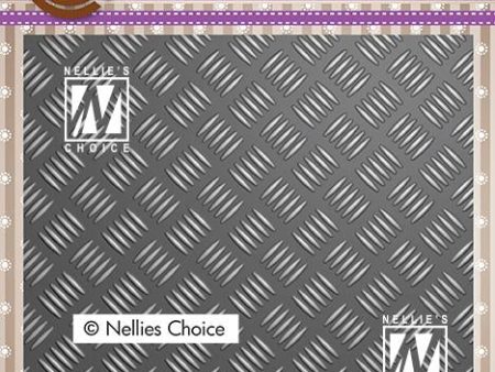 3D Embossing Folders Strip Pattern 1 Sale