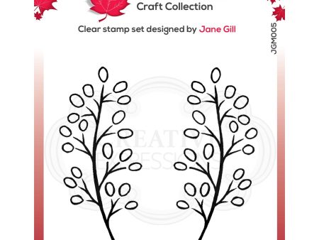 Woodware Clear Singles Carla Leaf Online