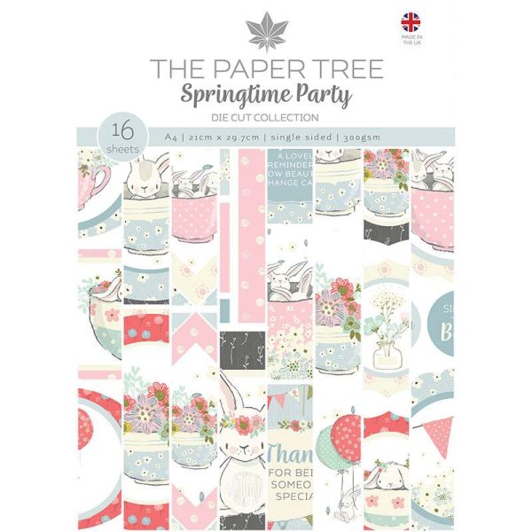 The Paper Tree Springtime Party A4 Die Cut sheets Online Hot Sale