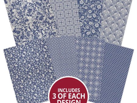 Adorable Scorable Pattern Pack - Blue & Cream Online