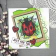 Woodware Clear Singles Ladybird 4 in x 4 in Stamp on Sale