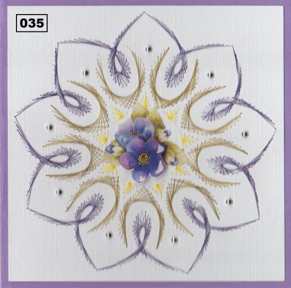 Laura s Design Digital Embroidery Pattern - Mandala on Sale