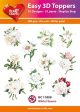 Easy 3D Toppers - White Flowers Sale