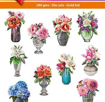 Easy 3D Toppers - Stylish flower Vases Online now