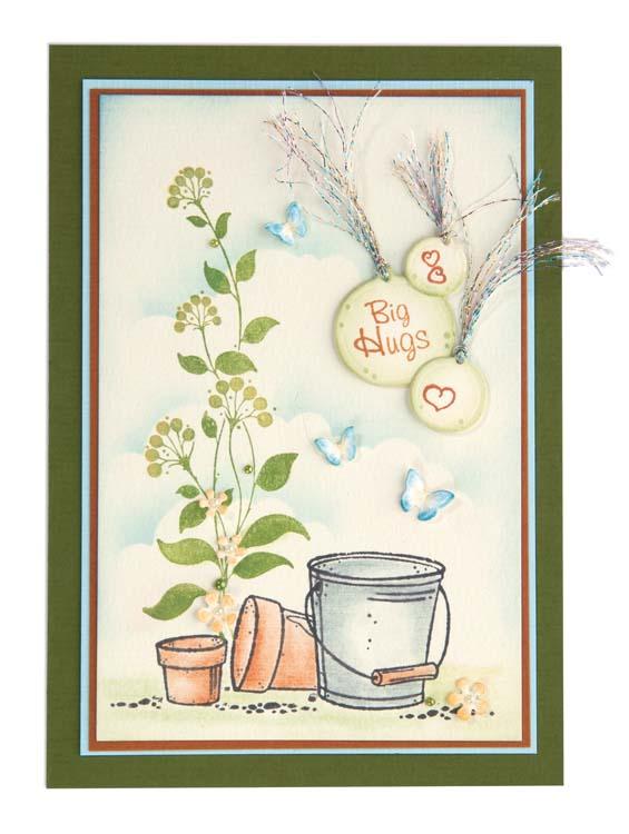 Clear Stamp Flower Swirls For Sale