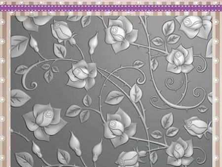 Nellie Embossing 3D Folder - Roses For Discount