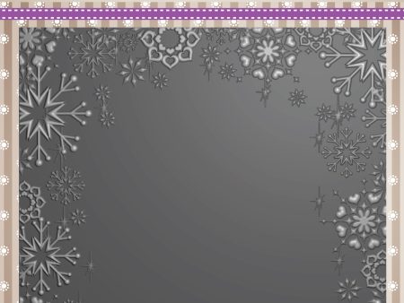 3D Embossing Folder -  Snowflake Frame For Discount