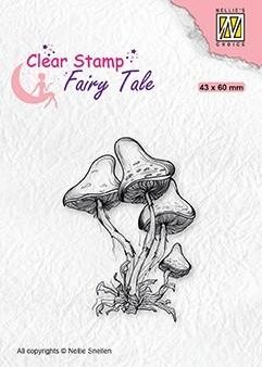 Clear Stamp Fairy Tale Mushrooms Online Hot Sale