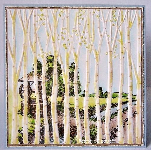 Nellie Embossing 3D Folder - Trees Online now