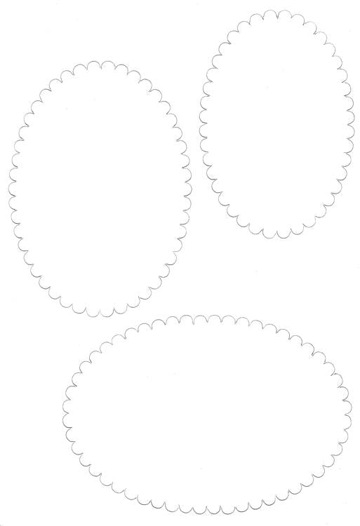 Le Crea Design - Spirella Cards - 9 Pre Cut Ovals Cheap