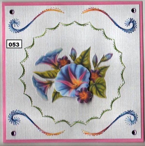 Laura s Design Digital Embroidery Pattern - Scalloped Frame For Cheap