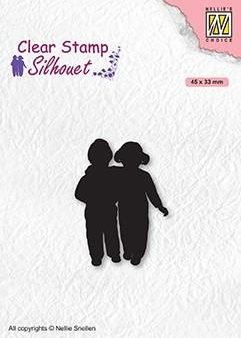 Clear Stamp Silhouette Close Friends Sale