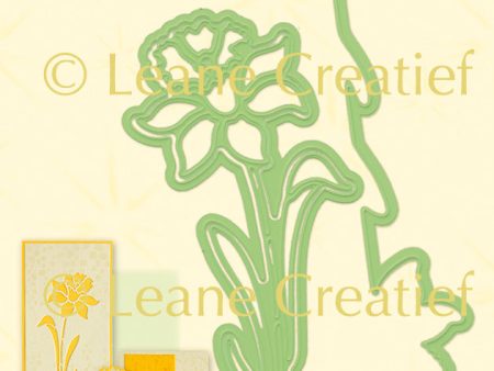 Leabilitie Silhouette Die Daffodil Cut And Embossing Die Discount