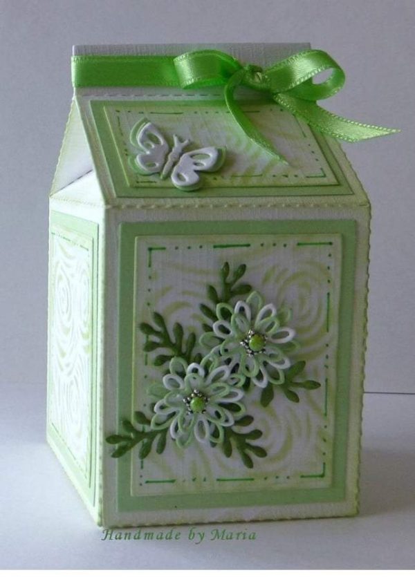 Wrapping Dies Gift box-11 Milkpack box For Cheap