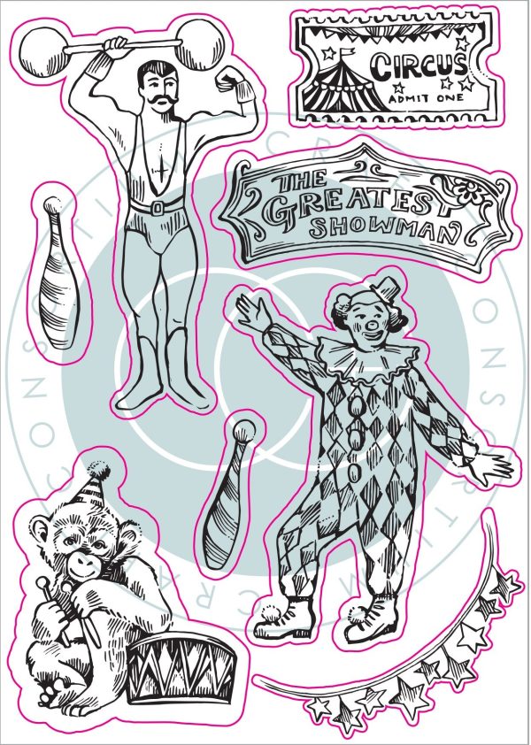 Circus - Stamp Set - Greatest Show For Sale