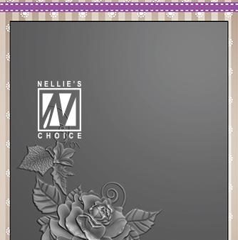 3D Embossing Folders Rose Corner 2 Cheap