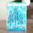 Woodware Clear Singles Winter Trees 4 in x 6 in Stamp Online now