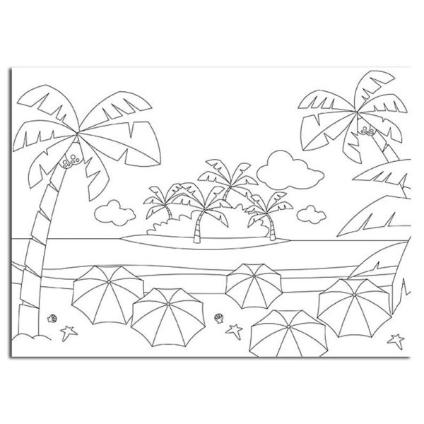 Picture Embossing Folder - Summer Holidays Fashion