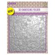 Nellie s Choice 6 x 6 3D Embossing Folder Flowers 3 For Cheap