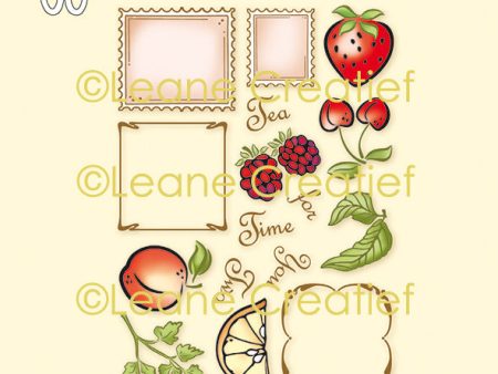 Lecreadesign Combi Clear Stamp Tea Time Online Sale