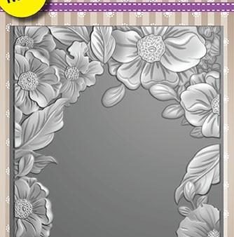 Nellie Embossing 3D Folder - Flower Frame Discount