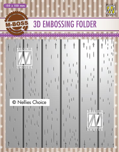 3D Embossing Folders Strip Pattern 2 Supply