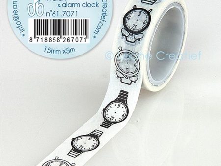 Washi Tape Watch & Alarm Clock, 15mm X 5m Sale