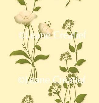 Clear Stamp Flower Swirls For Sale