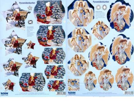 3D Precut - Angels with Instruments and Winter Wonderland on Sale