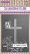 3D Embossing Folders Cross 2 Sale