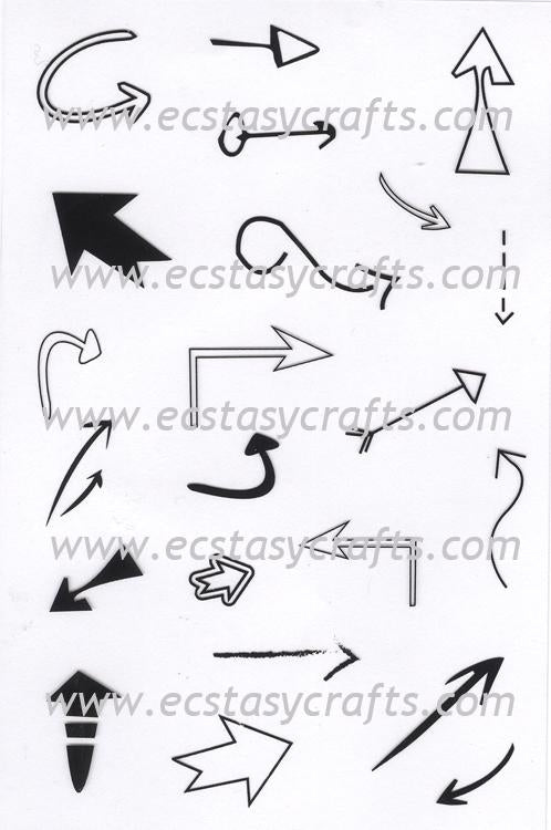 Clear stamp - Arrows For Cheap