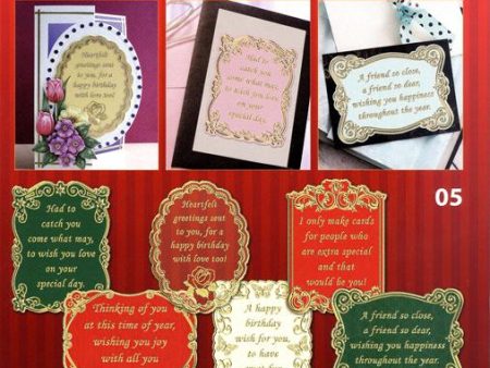 All Occasions Verses - Gold Silver Sale