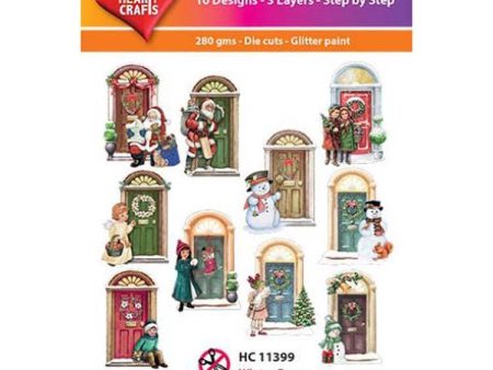 Hearty Crafts Easy 3D Toppers  - Winter Doors Fashion