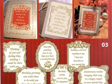 All Occasions Verses - Transparent Gold Silver Fashion